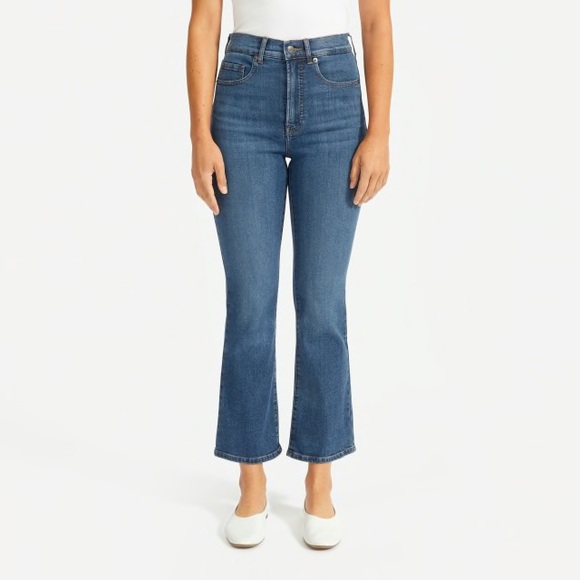 Everlane Authentic Stretch - Slim Bootcut- High Waist mini flare Size 26 - Picture 4 of 8